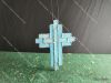 Picture of Small Eon Cross: Cathedral Wispy Sky Blue