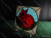 Picture of Napping Red Rose Fox