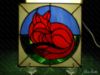 Picture of Napping Red Rose Fox